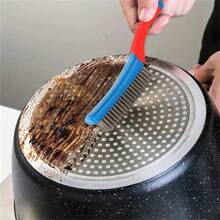 2 件装钢丝刷，带不锈钢刷毛和塑料手柄，用于去除铁锈、焊渣、污垢和油漆 - 深度清洁