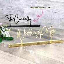 Spersonalizowane akrylowe znaki na biurko, spersonalizowane znaki ślubne, znaki rocznicowe, dekoracja biurka dla bliskich, do domu, na przyjęcie urodzinowe, malowanie DIY, dekoracja stołu weselnego lub imprezowego, najlepszy prezent urodzinowy