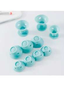 40 件蘑菇卷发棒、硅胶卷发器、硅胶造型卷、蜗牛卷、波浪卷、卷发器、免热卷发器、理发沙龙美发产品及配件、美容旅行必备品、返校季必备品、旅行度假必备品、女士发饰