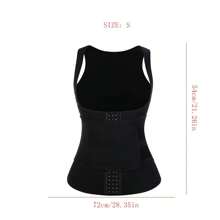 3 Rijen Haak Vormgevend Hemdje, Taille Trainer, Buik Controle Afslankende Open Bust Top Shapewear, Taille Training Korset, Borst Ondersteuning Fitness