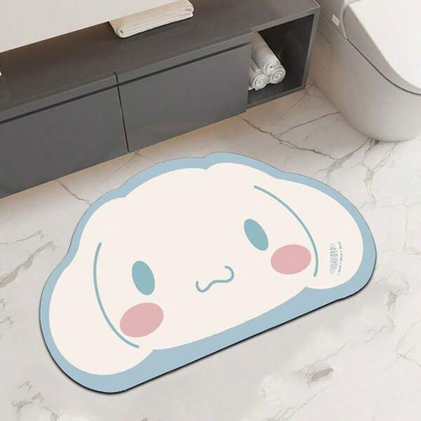 Sanrio Sanrio Cartoon Snel drogende mat Toiletdeur Gemakkelijk te onderhouden Toilet Antislip Absorberende Zachte Diatomeeën Moddermat Mooie Wind Kamerdecoratie Terug naar school