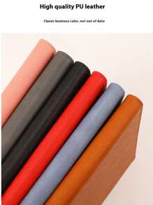 A4 Folder For Office Receipts, Storage Of Business Leather Official Documents, Manager's Folder, Contract Signing Book,Back To School,School Supplies