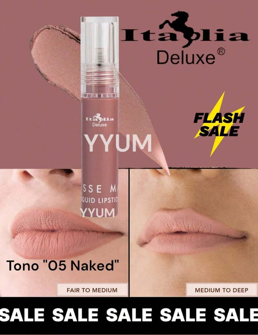 Italia Deluxe Individual Lipstick Liquid Matte Mousse Lipstick Liquid Lipsticks