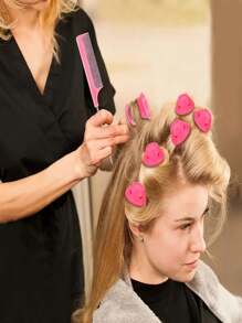 20/40/60pcs No-Heat Hair Curlers Suitable For All Hair Types - No-Heat Hair Curlers For Styling & Curling