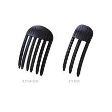 2 piezas/1 pieza Peine para dar volumen al cabello de los hombres, clip volumizador indoloro para flequillo, esenciales para volver a la escuela, viajes y vacaciones, accesorios para el cabello para mujeres