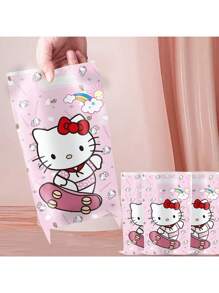 10个装Hello Kitty甜蜜来袭！Hello Kitty陪你度过梦幻生日派对！适合生日派对、节庆庆典、婚礼送礼等场合，实用性强，送礼自用两相宜！Sanrio 10岁生日派对礼袋糖果袋糖果袋Hello Kitty生日派对用品装饰学校用品，开学季 - 彩色 - 查看 8