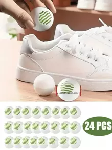 24pcs Odor Neutralizing Balls - Fresh Scents For Shoes, Gym Bags & Lockers - Multi-Use Air Freshener For Home, Office, Car,Kitchen,Bathroom,Home,Household Suppliers