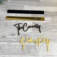 Spersonalizowane akrylowe znaki na biurko, spersonalizowane znaki ślubne, znaki rocznicowe, dekoracja biurka dla bliskich, do domu, na przyjęcie urodzinowe, malowanie DIY, dekoracja stołu weselnego lub imprezowego, najlepszy prezent urodzinowy