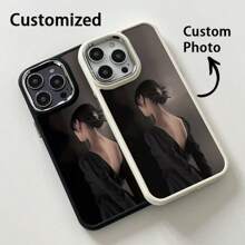 Customized Picture Phone Case Compatible With Iphone 16/15/11/12/13/14 Pro Max With Photo Pattern Personalized Phone Case, Custom Photo Cover, HD Quality, Unique Birthday Gift Valentine's Day Gift