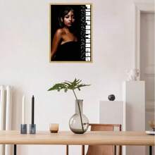 1 sztuka nieoprawione plakaty wielkanocne popowe sztuka ścienna piosenkarka różowa pantera plakat HD sztuka ścienna dom salon sypialnia bar estetyczna dekoracja