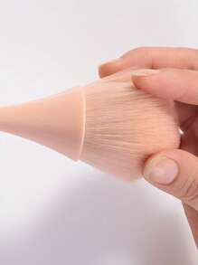 Pincel Compacto Dourado para Pó de Cintura, Pode Ser Usado como Pincel de Base, Pincel de Corretivo, Pincel de Blush, Pincel de Contorno, Pincel de Bronzer, Pincel de Pó, Etc.