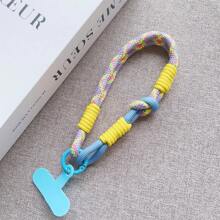 1 dây đeo cổ tay ngắn có đầu nối ốp điện thoại, phụ kiện mặt dây chuyền điện thoại thời trang, chống trượt & chống rơi & chống thất lạc - Nhiều màu - Xem 15