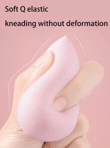 3/6Pcs Makeup Sponge Sponge,Super Soft, Elastic,Wet And Dry Multicolored Sponges,Professional Cosmetic Tool Suitable For All Skin Types