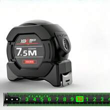 1 件高精度自锁荧光钢卷尺 - 196.85 英寸、295.28 英寸、393.7 英寸长度 | ，适合日常使用