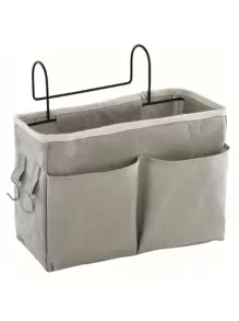 1 pezzo Borsa portaoggetti da comodino, cestino portaoggetti da dormitorio, borsa appendi-comodino, portaoggetti da comodino, arredo camera da letto, decorazione per la casa, decorazione camera da letto, decorazione, armadietto, forniture essenziali per studentati, articoli per il ritorno a scuola - Multicolore - Visualizzare 8