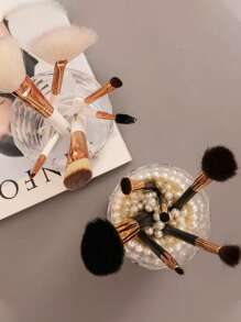 1个透明亚克力笔筒,菱形图案桌面收纳笔筒,适用于化妆刷、钢笔、文具等,适合居家和办公使用。可作包袋、房间装饰、化妆包、梳妆台、旅行用品、旅行必备品、收纳盒、储物盒、化妆品收纳盒、化妆包、化妆品整理盒、洗漱包、桌面收纳盒、化妆品袋、化妆包、化妆品整理盒、梳妆台配件、化妆包、化妆袋、珠宝盒、化妆刷架、化妆刷架、香水收纳盒、化妆包、女士礼物、圣诞礼物、女士礼物创意、房间装饰。 - 無色 - 查看 4