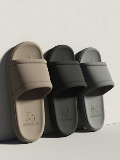 男女通用室内家用 EVA 连体拖鞋，简约纯色轻便柔软灵活浴室淋浴防滑休闲拖鞋，适合居家使用，适合夏季休闲、户外运动、度假旅行、毕业礼物、生日礼服配饰、淋浴鞋