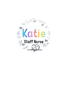 1pc Customized Acrylic Name Badge - Nurse Badge - Doctor Badge - Student - Midwife - Hospital Name Tag - Magnetic Or Pin-On Badge - Graduation Gift