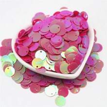 20g 400pcs Paillettes 10mm Flat Round Large Sequin Edge Hole Loose Sequins 1cm Diy Jewelry Sewing Wedding Decoration Craft Garment Accessories Lentejuelas