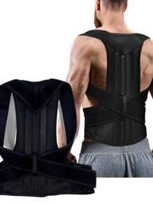 1PC, A Sedentary Invisible Spine Protection Assistant That Is Essential For Students Working At A Desk. Three Second Adjustment For Easy Shaping, Confident Posture, All Day Protection, Limited Time Hot ! Posture Corrector Waist Trainer Tummy Control Workout Belt Waist Trimmer And Exercise Waist Belt