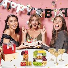 1 件白色字母和数字形状托盘，可装水果、糖果、巧克力、糕点。非常适合毕业典礼、生日、家庭聚会、新娘送礼会、氛围装饰、手工制作、圣诞节