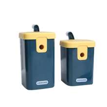 Zinc Alloy Steel Blades Pencil Sharpener, Cute Cartoon Manual Pencil Sharpener, Creative Stationery For Students