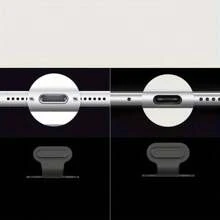 12 件 USB C 防丢防尘塞硅胶可拆卸粘性充电端口保护套防尘塞适用于手机充电端口像素配件 - 多色 - 查看 5
