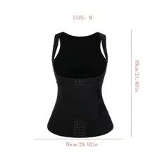 3 Rijen Haak Vormgevend Hemdje, Taille Trainer, Buik Controle Afslankende Open Bust Top Shapewear, Taille Training Korset, Borst Ondersteuning Fitness