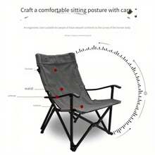Personalized Camping Chair-Customizable With Images,Ultra-Lightweight Portable Folding Chair With High Backrest - Perfect For Outdoor Camping, Fishing & Sketching