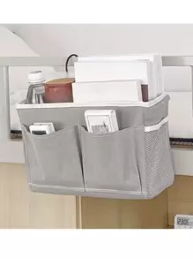 1 pezzo Borsa portaoggetti da comodino, cestino portaoggetti da dormitorio, borsa appendi-comodino, portaoggetti da comodino, arredo camera da letto, decorazione per la casa, decorazione camera da letto, decorazione, armadietto, forniture essenziali per studentati, articoli per il ritorno a scuola - Multicolore - Visualizzare 4