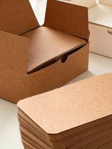 100/30/10张明信片、涂鸦卡、空白卡片、学生书签小卡片、牛皮纸、DIY笔记、创意卡片、文字留言、多种颜色可选、学校用品、返校