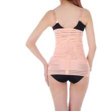 Postpartum Body Shaper, Belly Belt For Mother And Baby, Suitable For Natural Childbirth And Cesarean Section, Sports, Postpartum Support Recovery Belt, Breathable Elastic Adjustable Postpartum Recovery Support Belly Belt, Postpartum Belly Belt Waist Pelvic Belt Pregnancy Belly Wrap, Mesh Cross Design Tight Sports Belly Belt And Body Shaper For Tummy Tightening And Abdominal Shaping