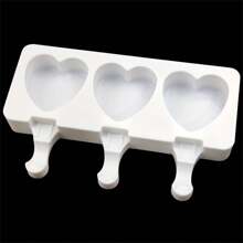 1pc Heart Shaped Popsicle Mold Silicone Multi Functional Touch Hand Hang Mold Creative Mold Ice Cube Tray Ice Cube Ice Cube Squishy Ice Cube Mold Ice Cube Mould - Multicolor - View 6