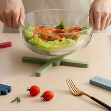 1 pieza Salvamanteles de silicona de arcoíris vibrante - resistente al calor, antideslizante, aislante, posavasos, protector de mesa, soporte de tazas, accesorio de cocina - regalo perfecto para el Mes del Orgullo, la comunidad LGBTQ y los entusiastas de la cocina