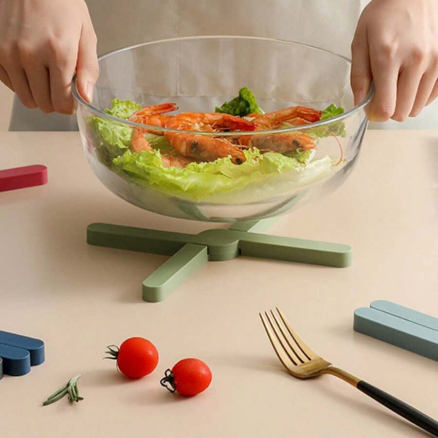 1 pieza Salvamanteles de silicona de arcoíris vibrante - resistente al calor, antideslizante, aislante, posavasos, protector de mesa, soporte de tazas, accesorio de cocina - regalo perfecto para el Mes del Orgullo, la comunidad LGBTQ y los entusiastas de la cocina