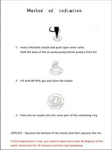 1pc Pool Floats Inflatable Floating Bed, Floatie Swimming Raft For Lake, Water Pool Lounger Hammock Floatation Device, Chairs Recliner Beach Travel Swim Toy - Multicolor - View 3