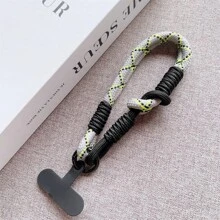 1 dây đeo cổ tay ngắn có đầu nối ốp điện thoại, phụ kiện mặt dây chuyền điện thoại thời trang, chống trượt & chống rơi & chống thất lạc - Nhiều màu - Xem 13