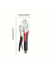 1 件重型虎钳，多功能钳子，适用于日常家庭维护、浴室维修、家具组装/拆卸、车辆维修、管道安装、机械维修、五金工具