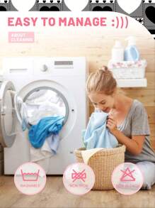 1 件格子心形几何黑白图案拉绒床笠、卧室印花床罩、床垫保护套、床垫罩、床垫垫罩、防尘罩、床上用品套装（不含枕套） - 彩色 - 查看 7