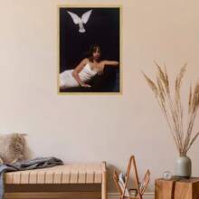 1 sztuka nieoprawione plakaty wielkanocne popowe sztuka ścienna piosenkarka różowa pantera plakat HD sztuka ścienna dom salon sypialnia bar estetyczna dekoracja