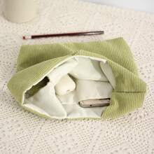 时尚灯芯绒经典手持式多用途简约腕带袋手机包