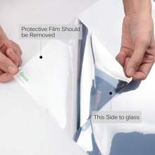 1 rouleau de film de fenêtre à contrôle thermique, teinte de fenêtre bloquant les UV pour la maison, le bureau, la voiture, protection de la vie privée, anti-éblouissement, incassable, film vinyle autocollant, facile à installer, plusieurs tailles disponibles, économie d'énergie, blocage du soleil, design givré décoratif, moderne et élégant