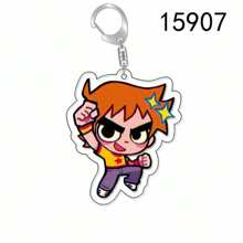 动漫周边 动漫2D亚克力钥匙扣 Scott Pilgrim 可爱Y2K卡通吊坠，适合挂在包包和钥匙上，粉丝必备，角色扮演配件，汽车钥匙包背包小饰品钥匙圈配件，创意学生动漫衍生品，创意背包吊坠，汽车钥匙吊坠，亚克力钥匙扣，日系漫画吊坠，猫咪种子钥匙扣收藏品，吊坠，宅男收藏，便宜的汽车配件包包挂饰背包，适合上学、哥特风、万圣节、教师节、圣诞节礼物创意，包包挂饰汽车配件，送给朋友姐妹 - 彩色 - 查看 22