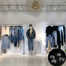 1/2/3/4 Stück Vintage Pulloverclips-Set, Umhangknopf-Verschluss, Wollstrickjacken-Nähverschluss-Haken, Retro Schalkragen Broschen-Clip, formelle Hemdknöpfe