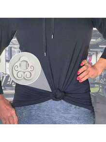 1 pieza Botón multifuncional de blusa de mujer para estilo de moda en camisetas y cinturones - Botón blanco multifuncional de blusa - Multicolor - Ver 4