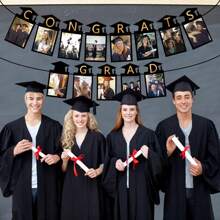 Graduation Photo Banner Graduation Picture Banner For Graduation Decorations Congrats Grad Graduation Banner Photo Banner