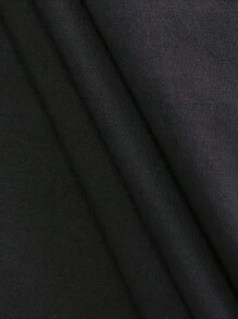 Hombres 1 Pieza 100% Algodón 220g Camiseta con Estampados Digitales Temáticos del Espacio en el Frente y la Espalda con Gráficos que Dicen "La Gravedad Realmente Duele" que Significa el Atractivo del Espacio - Negro - Ver 7