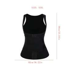 3 Rijen Haak Vormgevend Hemdje, Taille Trainer, Buik Controle Afslankende Open Bust Top Shapewear, Taille Training Korset, Borst Ondersteuning Fitness