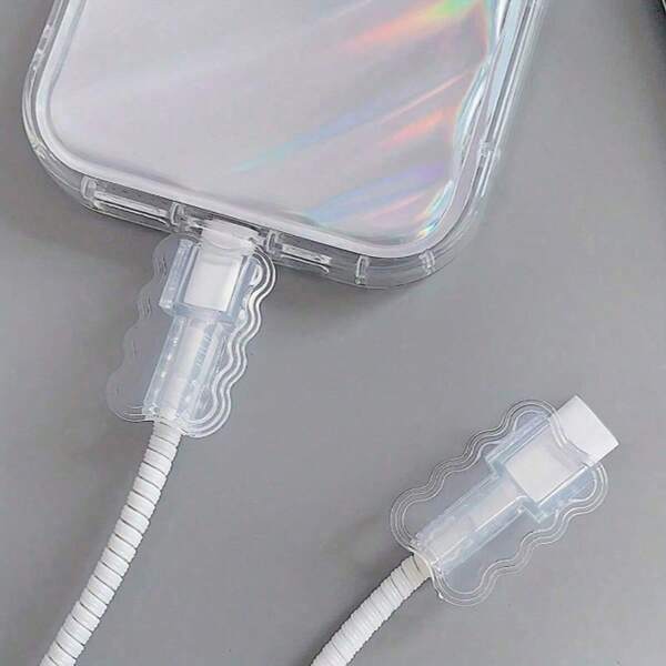 10Pcs ABS Resin Cable Sleeves: Protect Your Cables From Breakage And Disconnection