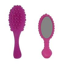 Mermaid Doll +  With Mirror And Comb Flashing Tail Gift Ok117 - ngẫu nhiên - Xem 6